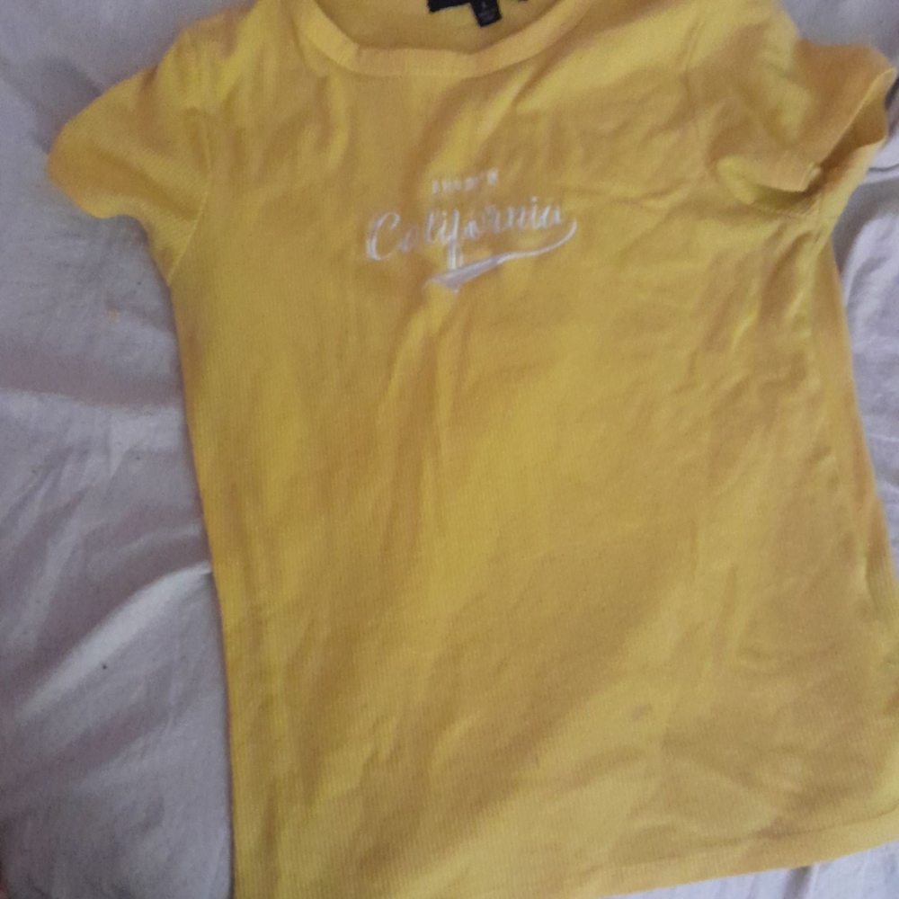 Yellow shirt